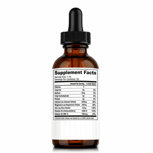 Gotas de Vitaminas con Calcio, Magnesio, Zinc, D3, K2, B6, Boro y Extracto de Musgo Marino, 30 ml, Líquido Oral para Mejorar la Inmunidad, OEM/ODM - Product Image 4