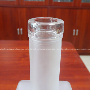 Botella <span class=keywords><strong>de</strong></span> Licor <span class=keywords><strong>de</strong></span> Vodka/Ginebra Blanca Esmerilada al por Mayor, 700ml, para <span class=keywords><strong>Bar</strong></span> - Product Image 2