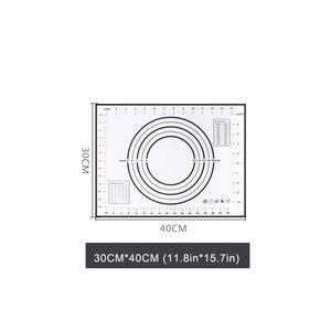 Protector <span class=keywords><strong>de</strong></span> encimera Beeman para hornear, hoja antiadherente, alfombrilla grande <span class=keywords><strong>de</strong></span> silicona para hornear para pastelería rodante - Product Image 2