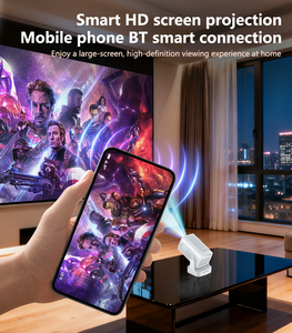 โปรเจคเตอร์อัจฉริยะ Yesido BT5.4+Wifi 6 ระบบสัญญาณอัจฉริยะ กำลังขับ 3 วัตต์ ถอดรหัส 4K ความละเอียดสูง 1080P สำหรับใช้ในบ้าน รุ่น <span class=keywords><strong>TV16</strong></span> - Product Image 4