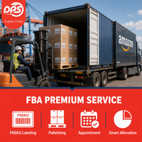 Transitaire FBA, consolidation de fret, tarif compétitif, porte à porte, entrepôt Amz, service d'importation Chine