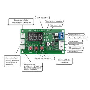 Modül DC 12-48V 5A <span class=keywords><strong>4</strong></span> telli PWM Motor Fan Fan hız kontrol vali sıcaklık kontrol desteği EC EBM Fan - Product Image 3