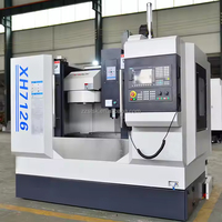 Centre d'usinage CNC à vente rapide XH7124 XH7126 personnalisé 3/4/5 axes avec système de contrôle Siemens Centre d'usinage vertical 3 axes