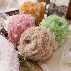 <span class=keywords><strong>Hilo</strong></span> <span class=keywords><strong>de</strong></span> Fibra <span class=keywords><strong>de</strong></span> Bambú Acrílico Mezclado, <span class=keywords><strong>Hilo</strong></span> <span class=keywords><strong>de</strong></span> Piel Sintética Mezclado <span class=keywords><strong>a</strong></span> Mano, <span class=keywords><strong>Hilo</strong></span> Especial para Tejer, Color Caramelo, Hecho <span class=keywords><strong>a</strong></span> Mano, Suave, para Bolsos, Gorros, Suéteres <span class=keywords><strong>de</strong></span> Ganchillo - Product Image 3