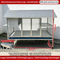 Gallineros Automáticos de Gran Tamaño para Cría en Exteriores, Aptos para Pollos y Patos, Refugios Avícolas Rurales para Exteriores