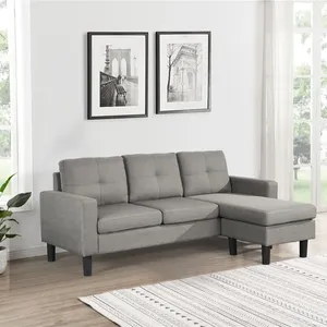 L shape living room sofa modern modular sofa funiture