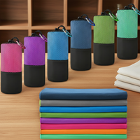 Serviette de sport de voyage - Séchage rapide, douce, légère, absorbante, compacte, lavable en machine, camping, gym, plage, bain, yoga, natation