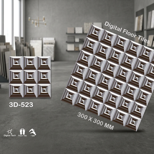 Carreaux de sol en céramique Vistaar Brand 300x300mm, finition mate antidérapante, résistants aux acides, antibactériens, carreaux émaillés numériques 12x12 - Product Image 3
