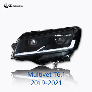 Modificación del Conjunto de Faros Delanteros para <span class=keywords><strong>Caddy</strong></span> <span class=keywords><strong>Maxi</strong></span> T6.1, Luces de Circulación Diurna LED de 35W 12V, Señales de Giro, Lentes LED - Product Image 5