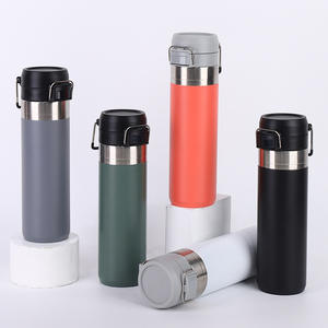 Gourde isotherme en acier inoxydable à double paroi pour l'alpinisme et les activités de plein air, 800 ml, isolation 12-24h, tasse thermos sport - Product Image 3