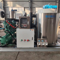 Technologie automatique de refroidissement par eau de machine à glace de flocon de Robin 5 tonnes