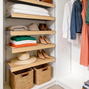 Heavy Duty Waterproof Wooden <b>Wire</b> <b>Shelf</b> Cover Dustproof Storage <b>Rack</b> Protector for Kitchen Garage Office Use - Product Image 5