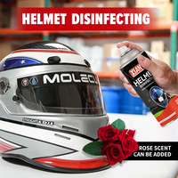 Produits phares : Désodorisant pour moto, parfum frais, super nettoyant et désodorisant, spray aérosol, nettoyant pour casque