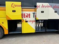Bus de luxe à bas prix, 53-70 places, moteur arrière, autocar d'occasion, diesel, transmission manuelle, bus urbains