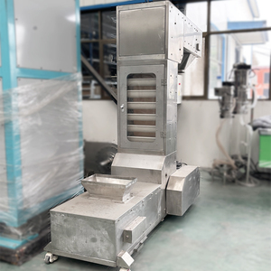 Z-Type Acier Inoxydable Seau Convoyeur Ascenseur Machine D'alimentation Automatique Variable Fréquence Réglable Usines PVC - Product Image 3