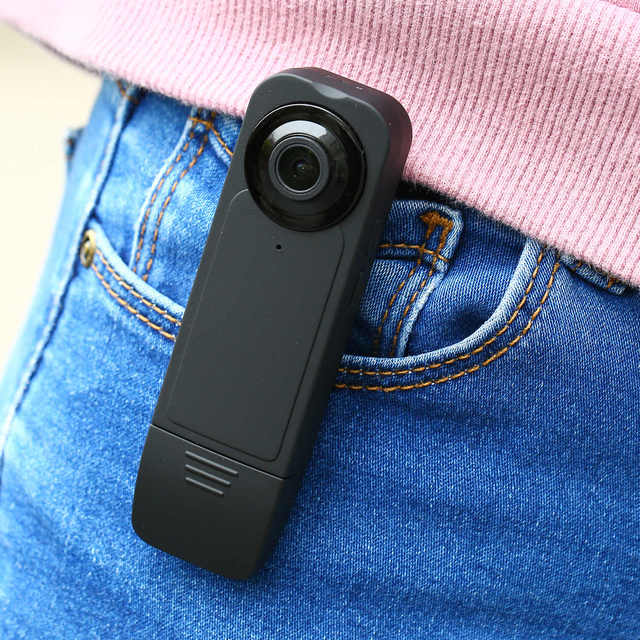 6 Hours Recording Cameras Wearable Security 1000mAH Recorder Portable Mini Wearable Camera With Clip