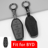 Étui de protection de clé de voiture de luxe DM Premium pour BYD Song PLUS Han DM-i Tang EV Qin L Yuan PLUS Seal 06