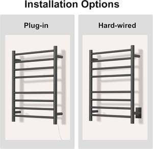 Accessoires de salle de bain Sèche-linge en acier inoxydable 304 Serviette de bain électrique fixe Chauffe-<span class=keywords><strong>serviettes</strong></span> électrique Salle de bain murale - Product Image 6