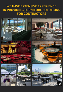 Conjunto de Muebles Personalizados de Mesa y Sillas de Comedor Modernos para Cafetería, Sofá de Terciopelo para Restaurante, Asientos de Cabina para Hotel y Cafetería - Product Image 3