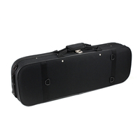 Professional Dustproof Hard Box Violin Case Pressure-Resistant Canvas with Lock Instrument Bags & Cases