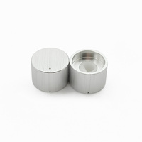 Bouton de contrôle de volume rotatif universel en aluminium anodisé noir pour amplificateur Hi-Fi, DAC, préamplificateur, mixeur audio