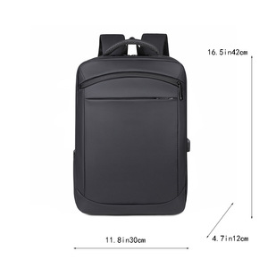 Waterproof Large-Capacity Multi-Functional Business Backpack with High-End USB <b>Laptop</b> <b>Bag</b> Durable for Students and Men Work - Product Image 2