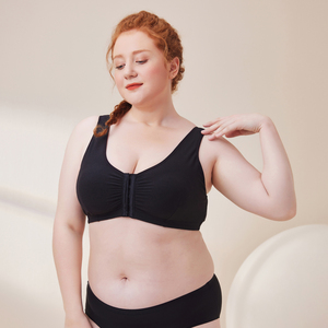 Post Chirurgie Soutien-Gorge Respirant Dos Soutien grandes tailles coton Sans Fil sommeil mastectomie - Product Image 3