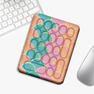 แผ่นรองเมาส์คีย์บอร์ดซิลิโคนสำหรับเล่นเกมอนิเมะแบบกำหนดเองแผ่นรองเมาส์ลายการ์ตูนพียู - Product Image 6