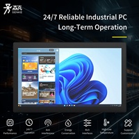 PC industriel pour la commande d'automatisation, écran tactile résistif avec gants, étanche IP65, anti-poussière, I3/i5/i7 RK3568 RK3588