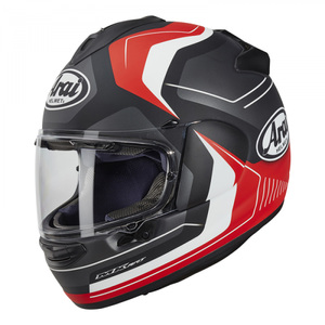 Casco Integrale Arai Chaser X Nero Rosso Bianco in Fibra Composita per Moto da Corsa - Product Image 1