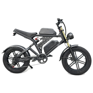 Bicicleta Eléctrica Todoterreno Nueva de Estilo Retro con Llantas Gruesas de 20 Pulgadas para Playa y Nieve con Batería de Litio - Product Image 3