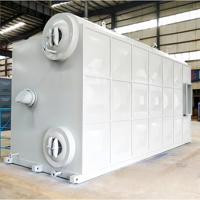 Machine industrielle entièrement assemblée de chaudière à vapeur de prix de chaudière à eau du tube 50Ton 60Ton