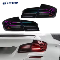 Feux arrière HETOP F10 F18 RGB 2011-2017 Série 5, style CSL laser, LED, plug and play, accessoires pour BMW