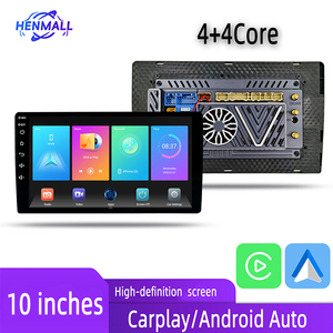 Henmall Universal 2 Din 9 pouces Android Head Unit GPS Navigation Device Car Dvd <span class=keywords><strong>Player</strong></span> Car Stereo <span class=keywords><strong>Radio</strong></span> avec fonction caméra 360 - Product Image 2