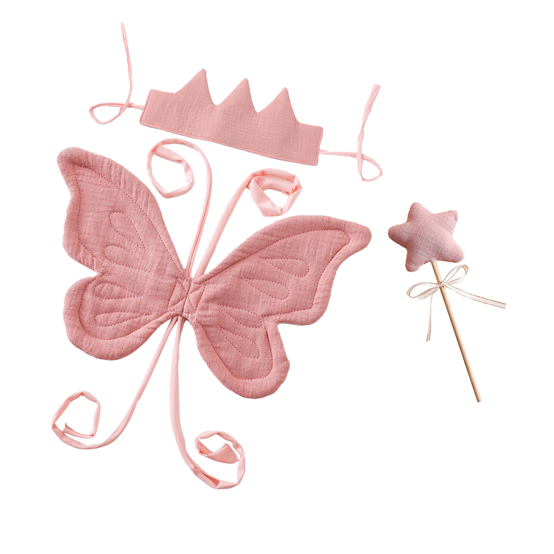 ชุดสีชมพู