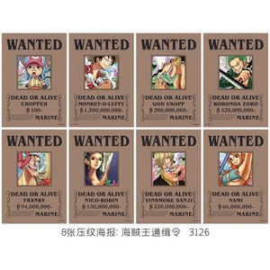 Affiche recherchée de la nouvelle série d'anime 3126, affiche en relief, peinture murale 2D en millet - Product Image 2