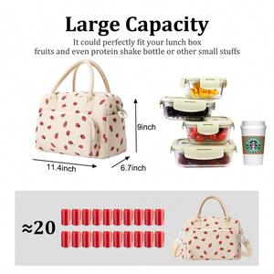 Insulated Lunch Bag for Women Men Large Reusable Lunch Box Adult Leakproof Portable Cooler Tote Bags for Work Picnic Cooler Bag - Product Image 2