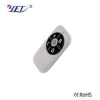 Télécommande sans fil CE Rosh RF à code roulant 4 boutons pour portail et porte