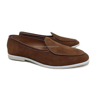En stock Mocassins de <span class=keywords><strong>luxe</strong></span> en <span class=keywords><strong>daim</strong></span> de vache pour <span class=keywords><strong>homme</strong></span> chaussures Italie mode bureau hommes affaires mocassins décontractés Zapatos personnaliser usine de chaussures - Product Image 4