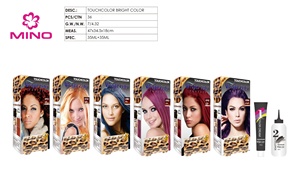 TOUCHCOLOR <span class=keywords><strong>colore</strong></span> brillante OEM colorante permanente per capelli moda tintura per capelli colorante professionale per capelli - Product Image 3