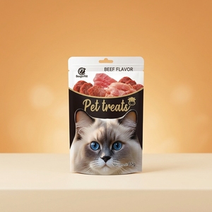 Bolsa de Embalaje Personalizada a Prueba de Olores, Bolsa Doypack con Cierre Hermético, Bolsa de Papel de Aluminio para Alimentos de <span class=keywords><strong>Mascotas</strong></span>, Perros y Gatos - Product Image 1