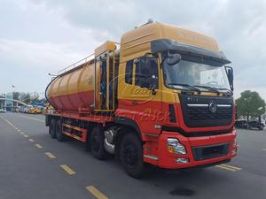 Camion de nettoyage de fond de piscine industriel à pompe à piston haute pression Dongfeng 8x4 de 33 m³ pour boues et sédiments, usage intensif - Product Image 2
