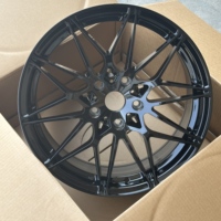 Jantes de roue de 18-19 pouces, jantes moulées 5x120 compatibles avec BMW E90 E92 F10 F30 F34, finition noire, voiture de tourisme