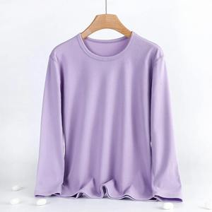 Camiseta Unisex Personalizada de Invierno, Informal, 100% Algodón, Gruesa, Lisa, Teñida, de Talla Grande - Product Image 5