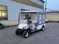 Voiturette de golf électrique personnalisable Renqi avec boîte de rangement, certifiée CE, vitesse de 30-50 km/h, autonomie de 90 km, accessoires et batteries en option