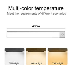 Luci wireless a <span class=keywords><strong>LED</strong></span> ricaricabili e personalizzabili per <span class=keywords><strong>armadio</strong></span> e <span class=keywords><strong>armadio</strong></span> con sensore di movimento e ricarica USB - Product Image 4