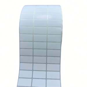 Autocollants de logo pour emballage, étiquettes personnalisées, produits à étiquettes blanches, rouleaux de papier pour imprimante thermique, étiquettes pour emballage - Product Image 3