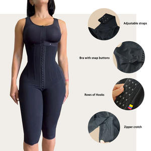 <span class=keywords><strong>Faja</strong></span> Colombiana Moldeadora <span class=keywords><strong>para</strong></span> Mujer, Corsé Reductor con Varillas de Acero, Moldeador de Cintura con Tirantes Ajustables - Product Image 6