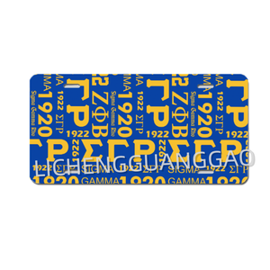 Placa de Matrícula Metálica de Alta Calidad de la Hermandad Chi Eta Phi, Etiquetas Personalizadas de Aluminio para Automóviles de 6x12 Pulgadas, Ajuste Universal - Product Image 6