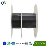 Bobine de câble en plastique PP durable et recyclable pour l'emballage et le stockage de câbles de communication